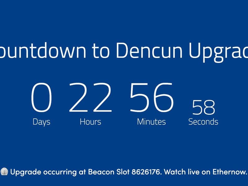 Ethereum Preps Dencun Upgrade as Layer-2 Blockchains Starknet, Polygon Eye Lower Fees