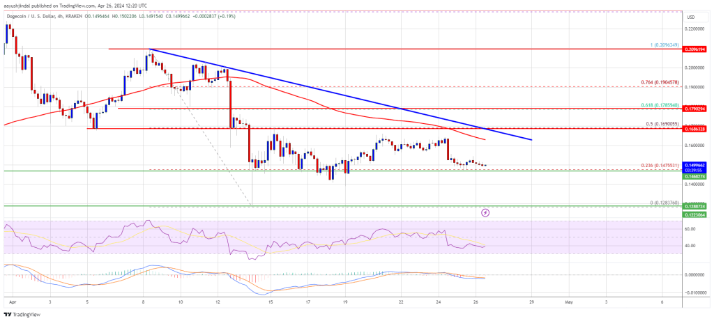 DOGE Price Prediction – Dogecoin Below $0.14 Could Spark Larger Degree Drop