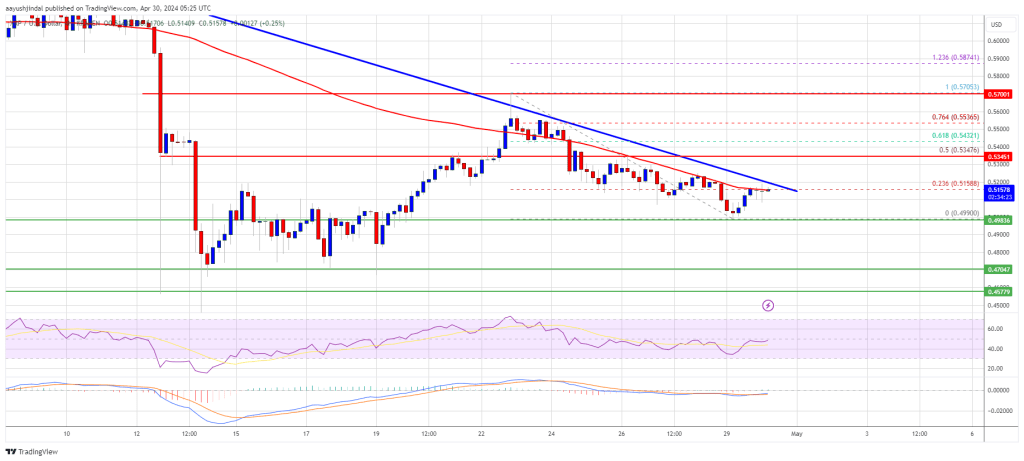 XRP Price Prediction – Will Bearish Trend Push Prices Under $0.50?