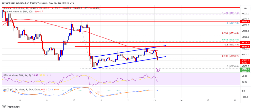 Bitcoin Price Signals Bearish Continuation, Why BTC Could Drop Below $60K