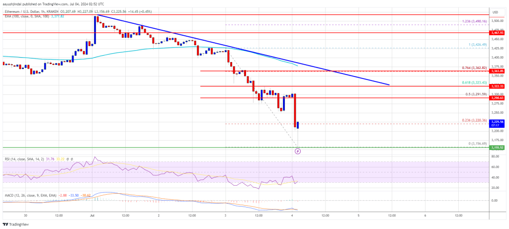 Potential Recovery Hindered by Bearish Pressure