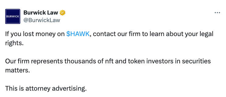 Hawk Tuah memecoin dumps 90% amid backlash over controversial launch