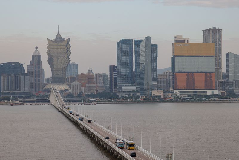 Macau 2024 casino revenues top official estimate but below pre-pandemic levels